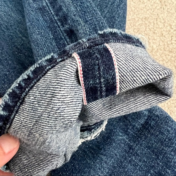 AG Men’s Matchbox Slim Straight Selvedge Jeans in 17 Years Psych Wash - Picture 6 of 11